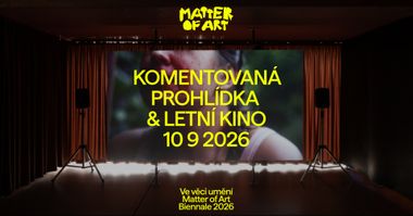 Komentovaná prohlídka bienále Ve věci umění 2026 & letní kino