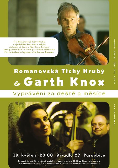 Romanovská Tichý Hrubý & Garth Knox (CZ/IRL): Vyprávění za deště a měsíce
