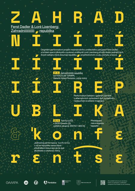 Ferst Dadler & Loré Lixenberg: Zahradníiíiíiíiíi republika