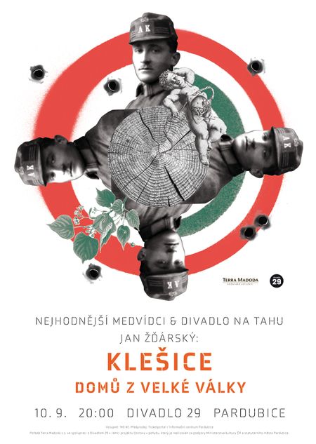Nejhodnější medvídci & Divadlo na tahu / Jan Žďárský: Klešice - Domů z Velké války