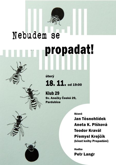 Nebudem se propadat! (We Won’t Sink Down!)