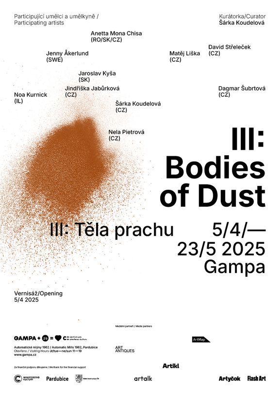Dernissage of the exhibition III: Bodies of Dust