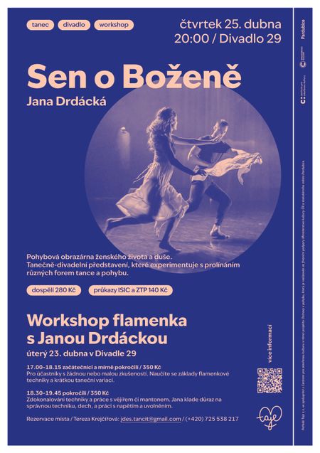 Workshop flamenka s Janou Drdáckou