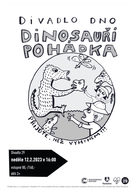 Divadlo DNO:  Dinosauří pohádka